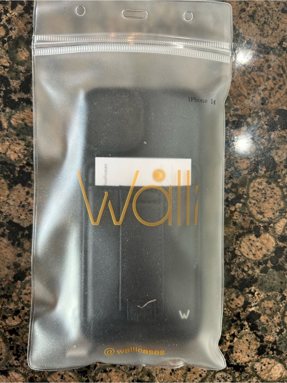 Walli Cases “Lights Out” Magnetic iPhone 14 Case and Wallet - Picture 2 of 7